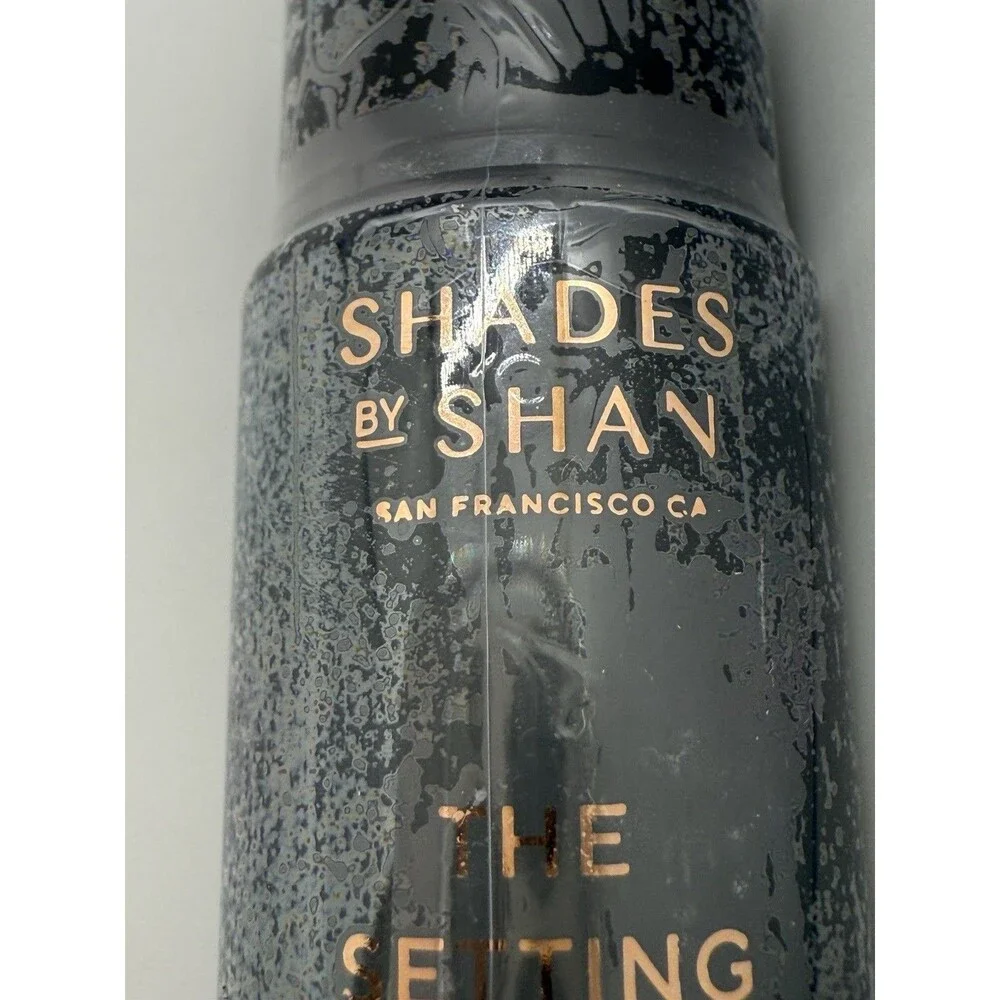 SHADES BY SHAN THE SETTING SPRAY Makeup Travel 20mL/0.68oz NEW W/Hyaluronic Acid